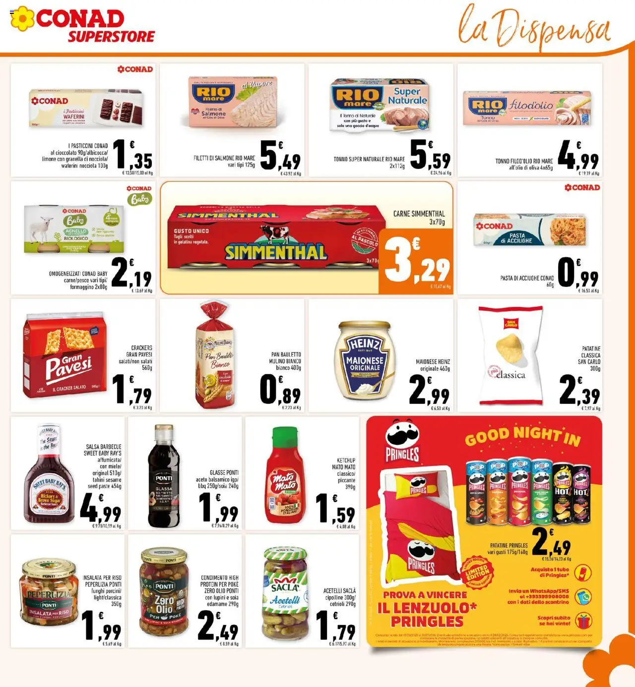 Volantino Conad del 08.10.2025 | Pagina: 19 | Prodotti: Riso, Tubo, Glassa, Cipolline
