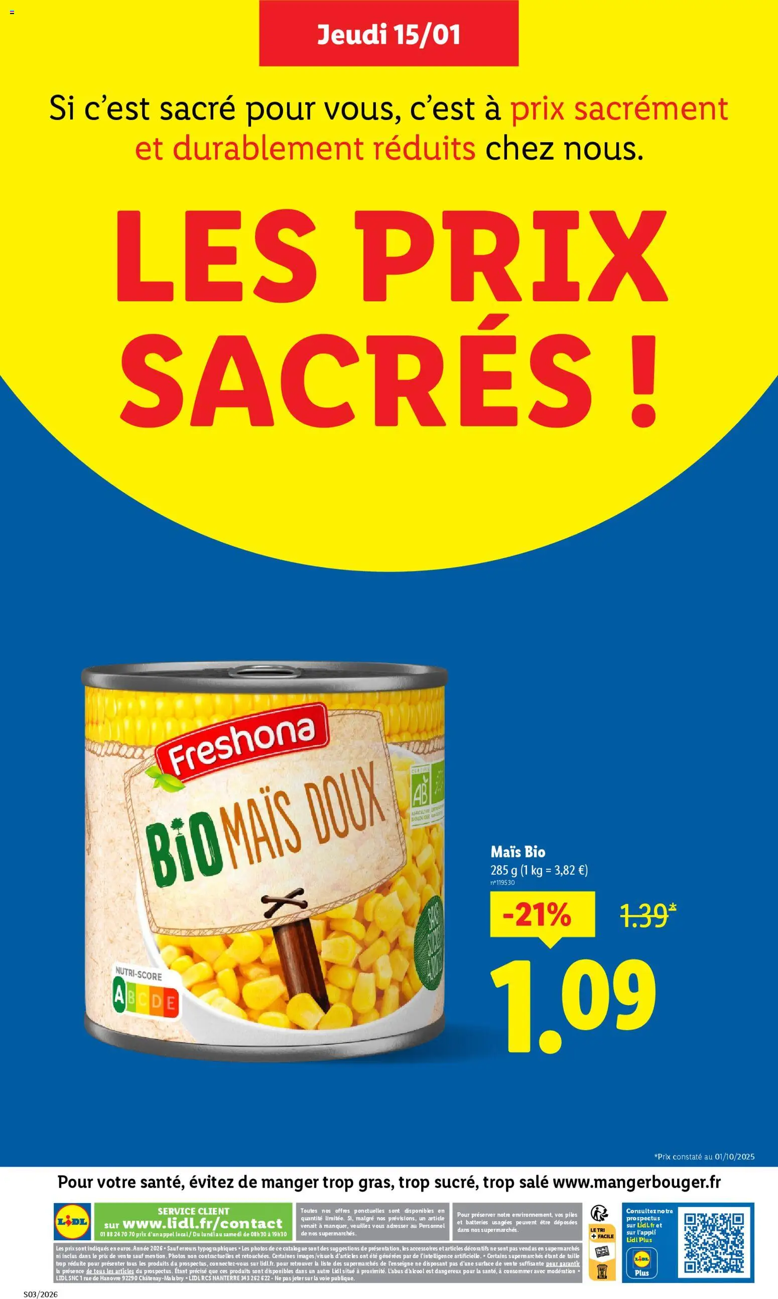 {H1} | Page: 29 | Produits: Mais, Piles