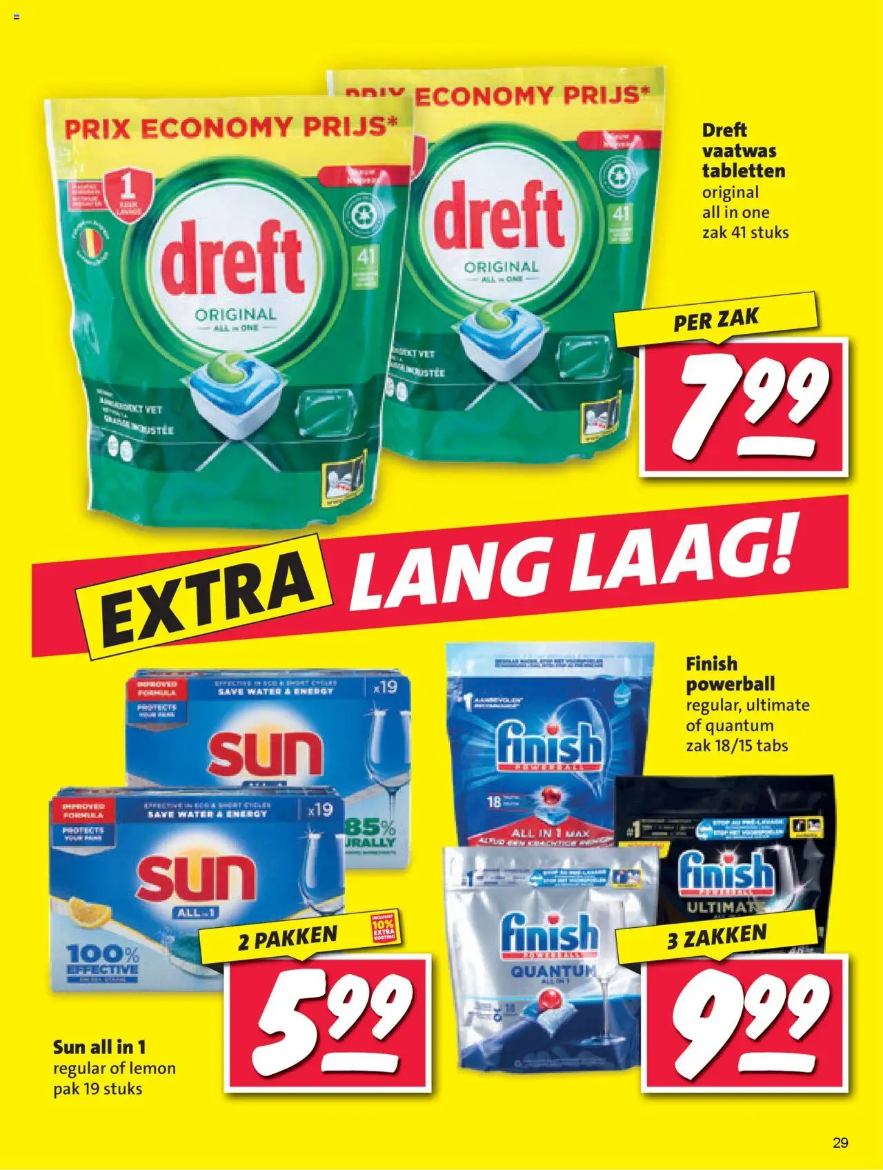  | Pagina: 29 | Producten: Vaatwas tabletten, Zak, Festék