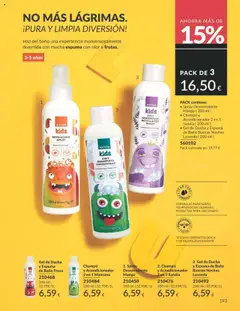 Gel de Ducha y Espuma de Baño Fresa, Gel de Ducha y Espuma de Baño Fresa, 200 ml │ válido desde el 01.10.2025 | Página: 193