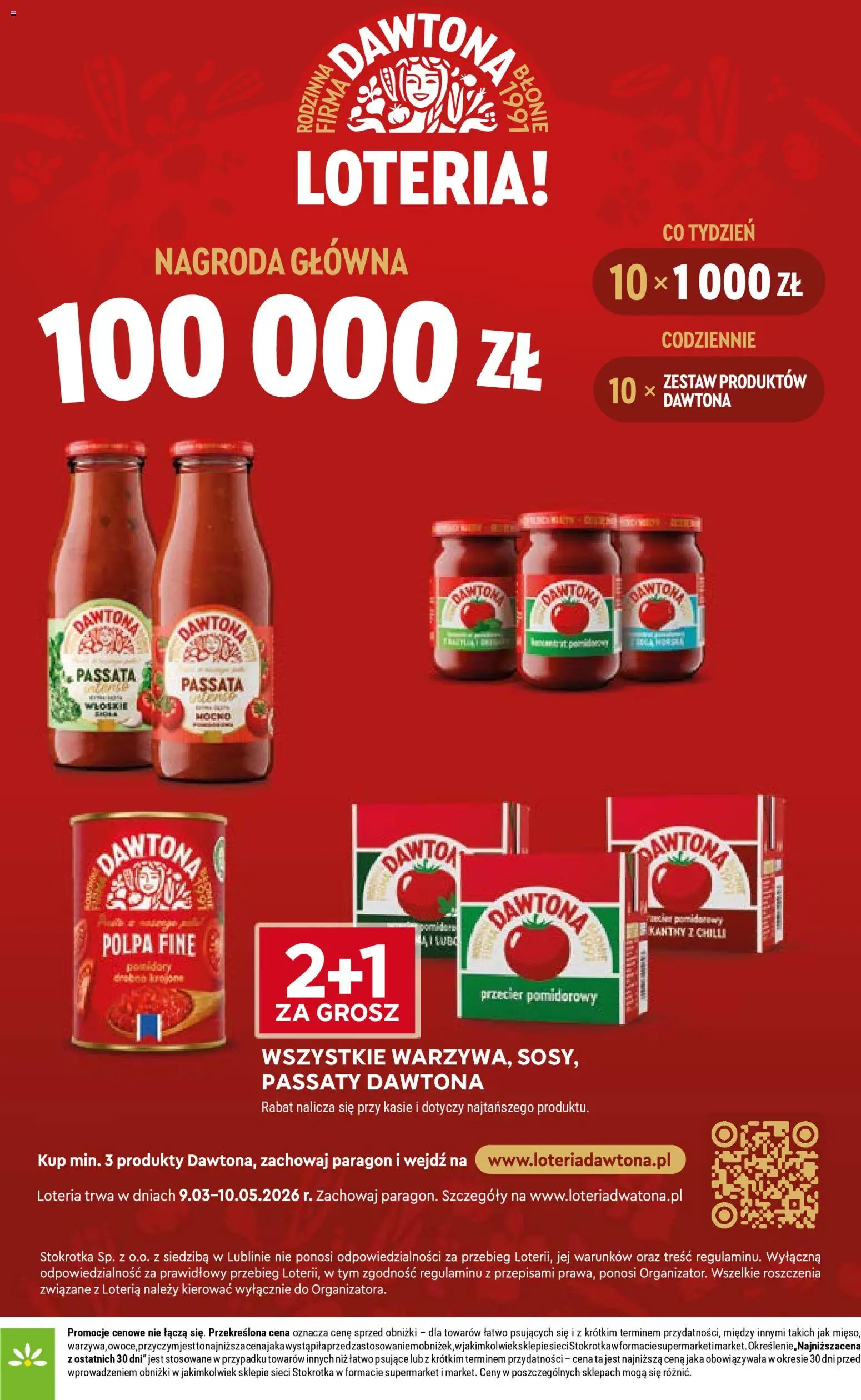 Stokrotka gazetka - Market od 29.04.2026 | Strona: 6 | Produkty: Mięso, Stokrotka, Przecier pomidorowy