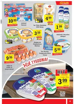 Pogląd oferty "Gram Market Gazetka" - ważna od 18.02.2026 | Strona: 5 | Produkty: Maślanka, Ser, Twaróg, Ricotta