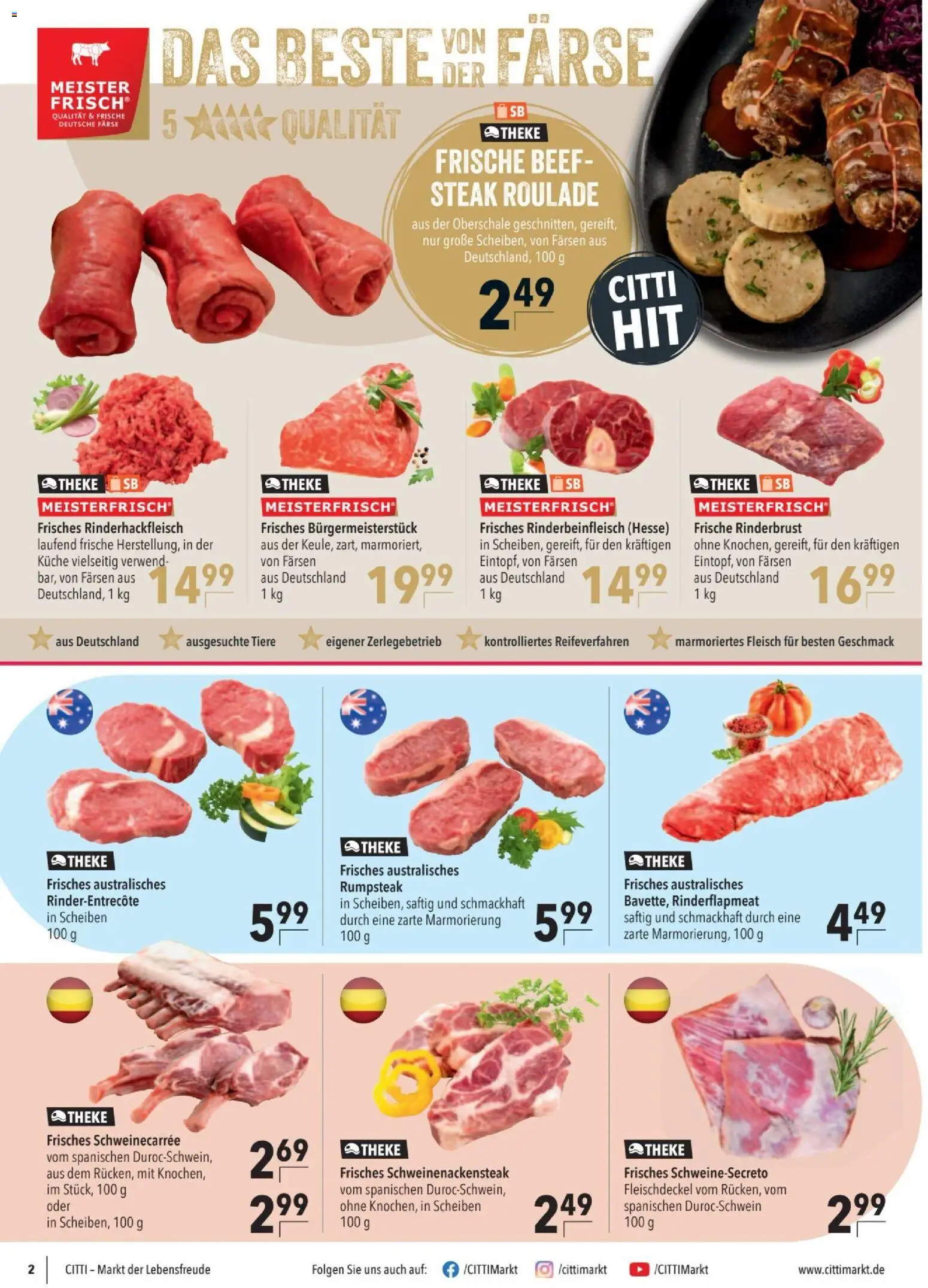 CITTI tilbudsavis – gyldig fra 25.02.2026 | Side: 2 | Produkter: Roulade