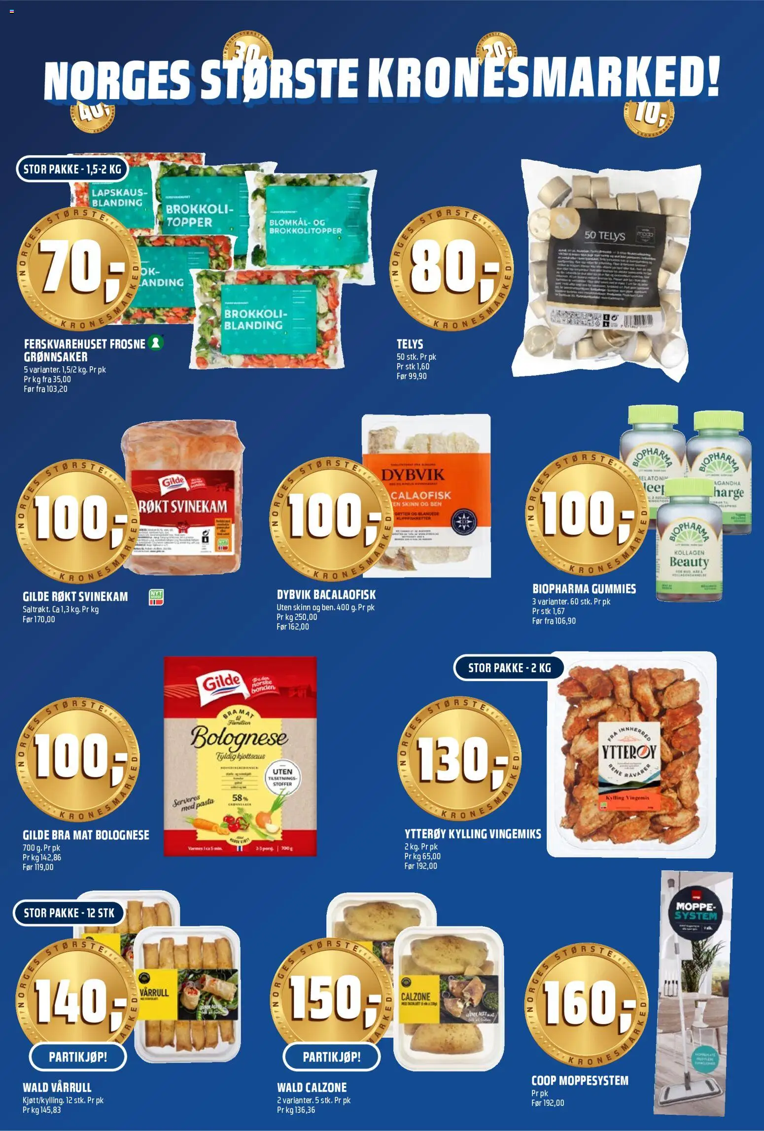 {H1} | Side: 9 | Produkter: Pasta, Brokkoli, Палички кукурудзяні, Mouth wash