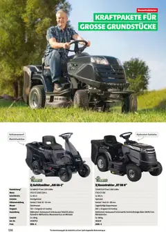 Hagebau Gartenkatalog 2025 ab 05.03.2025 gültig | Seite: 136 | Produkte: Gewicht, Rasenmäher