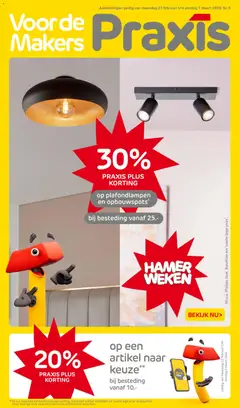 Praxis - Folder - Voorbeeld van een folder van Praxis, geldig van 23.02.2026