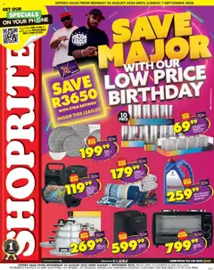 Preview of Shoprite specials valid from 25.08.2025