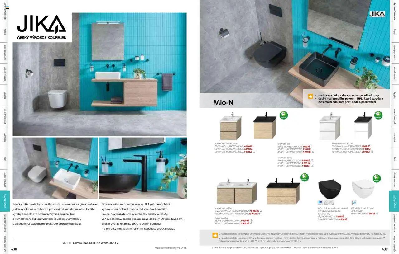 Siko koupelny katalog Koupelny 2025/2026 od 14.10.2025 | Strana: 222 | Produkty: Umyvadlo, Wc, Baterie, Desky