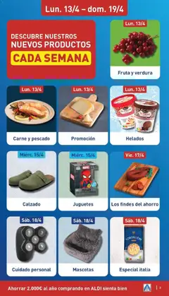 Vista previa Aldi folleto Península válido desde el 13.04.2026 | Página: 3