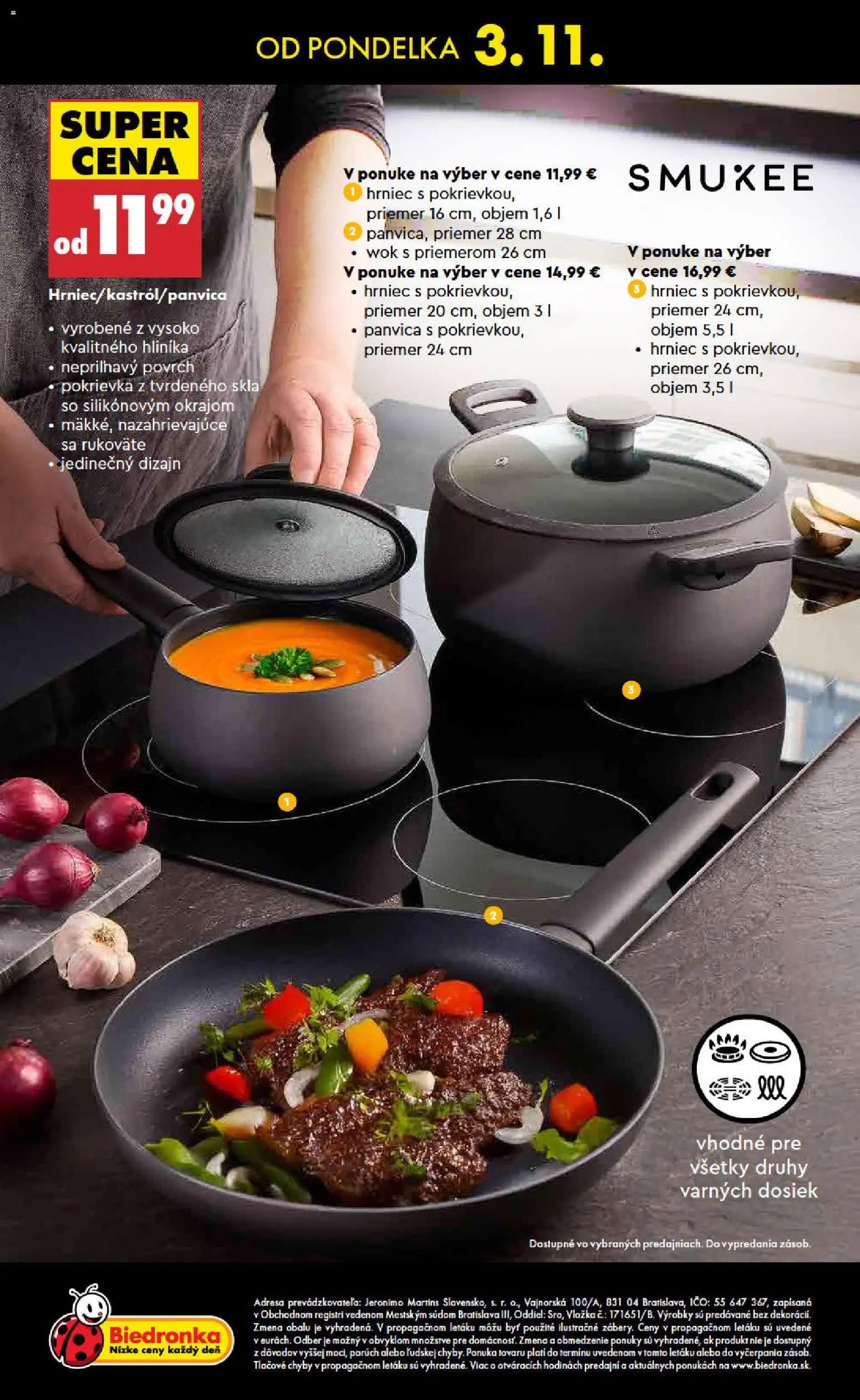 Nové Biedronka akcie – leták je platný od 30.10.2025 | Strana: 48 | Produkty: Panvica