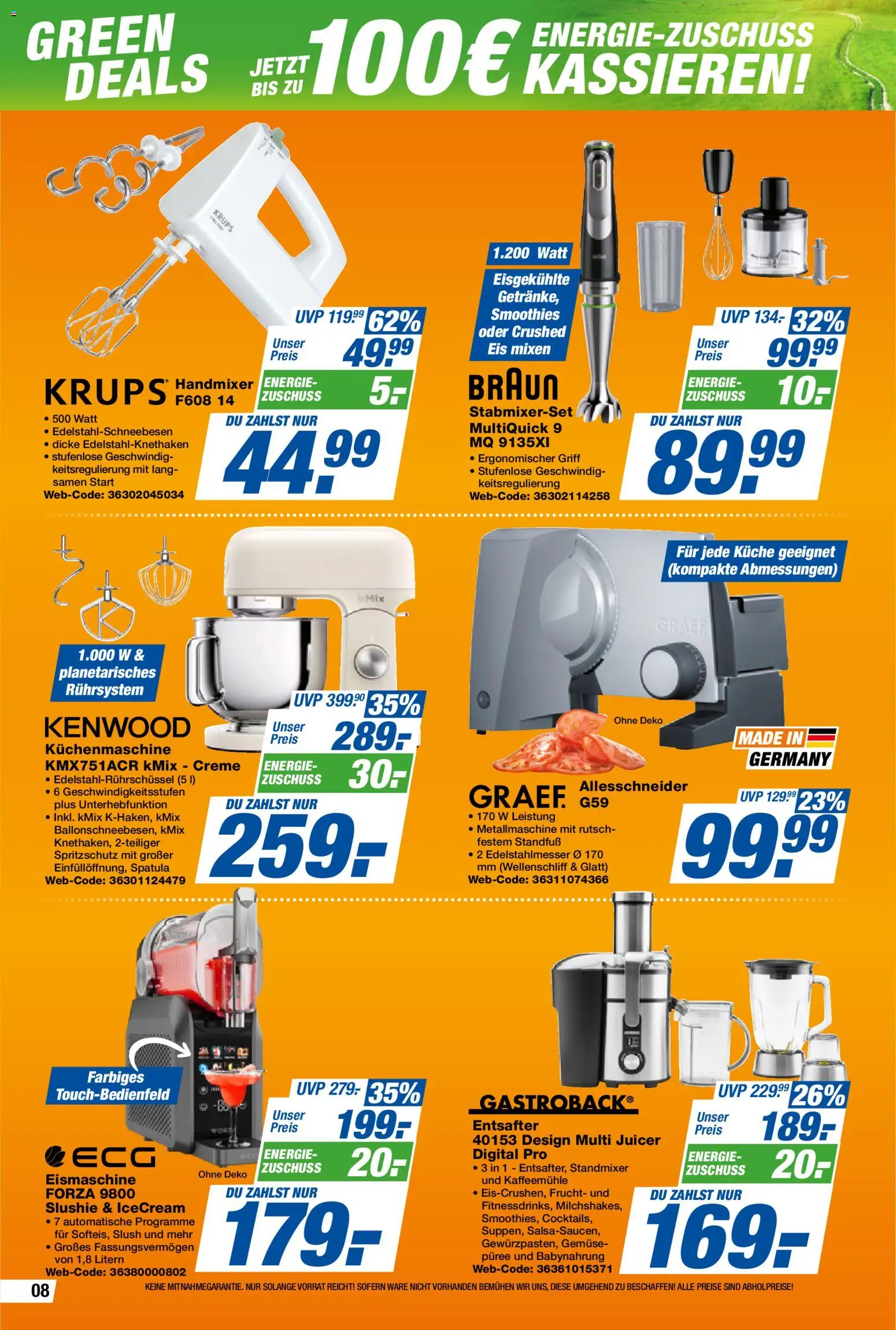 Expert  Aktuelle Beilage – gültig ab 30.01.2026 | Seite: 8 | Produkte: Krups, Küche, Creme, Eis