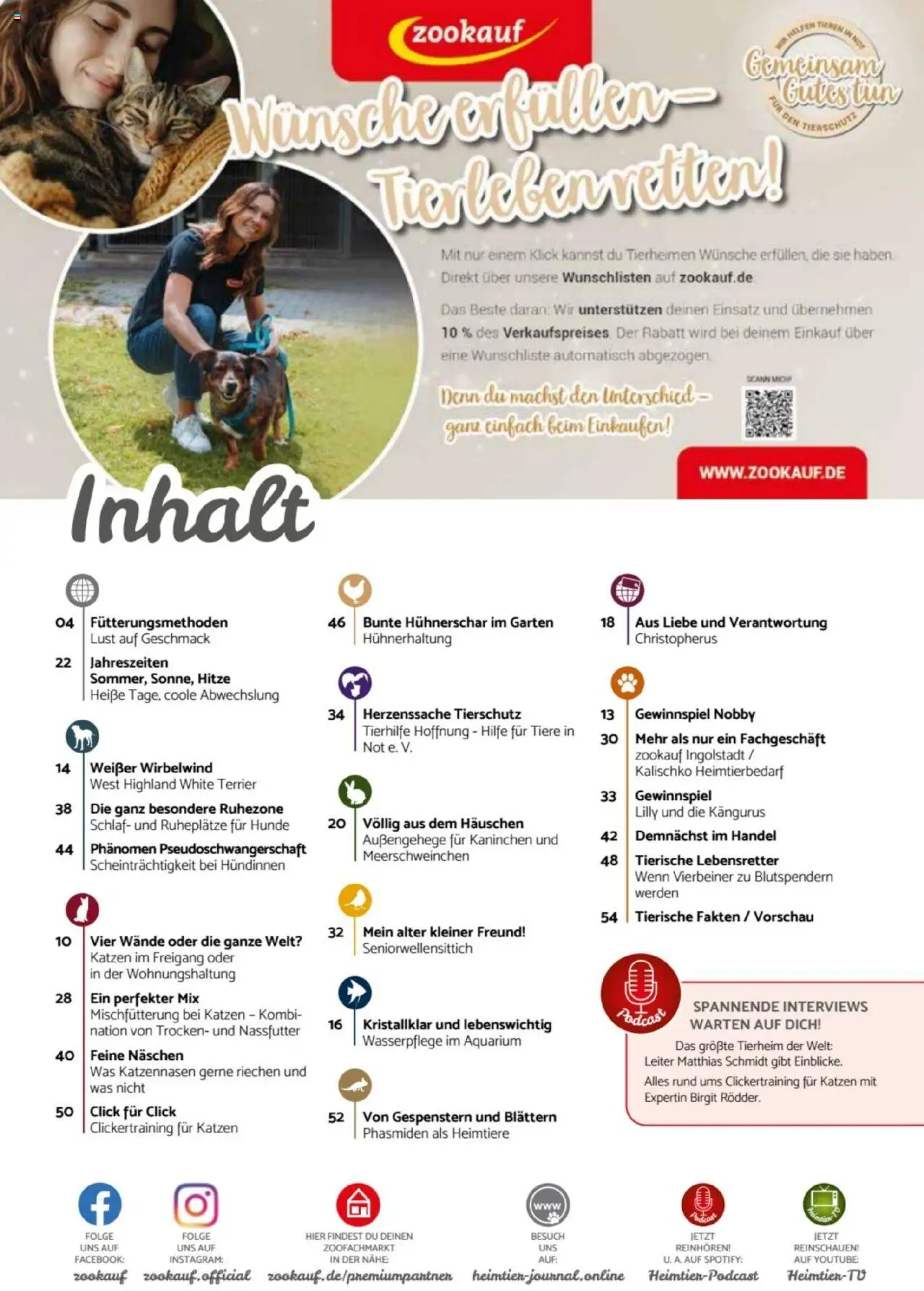 zookauf  Heimtier Journal - gültig ab dem 21.07.2025 | Seite: 3 | Produkte: Kaninchen