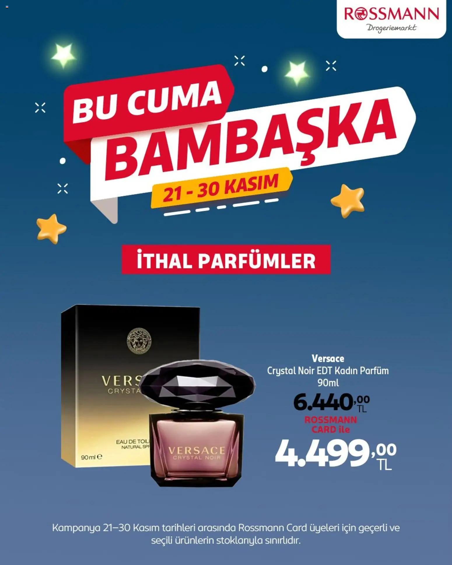 Rossmann Black Friday - 21.11.2025 tarihinden itibaren geçerlidir | Sayfa: 12 | Ürünler: Parfüm