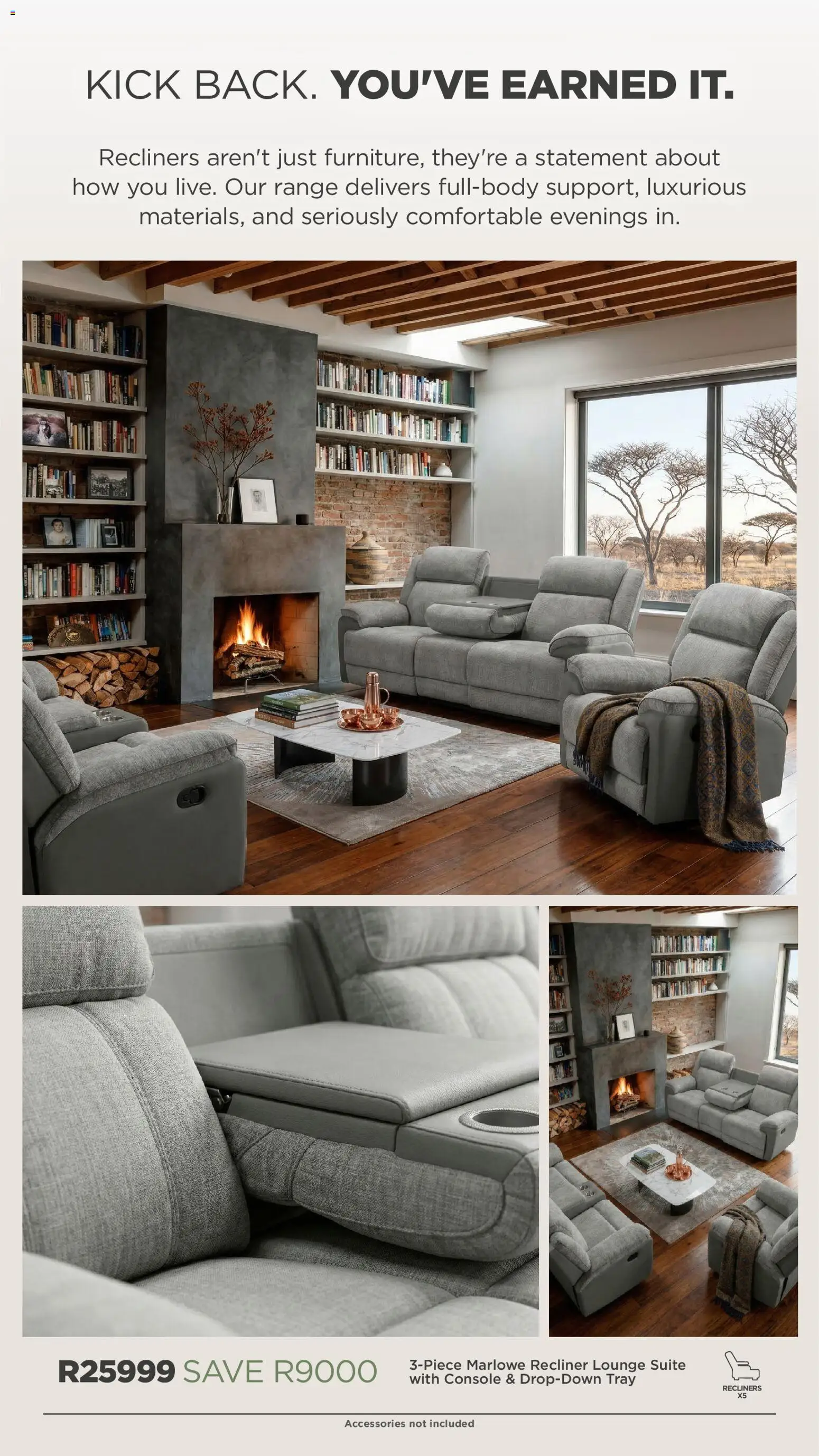 New House and Home catalogue – valid from 13.04.2026 | Page: 4 | Products: Tray, Lounge suite