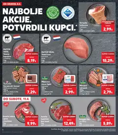 Purland Mljeveno meso light, miješano 450 g - Pregled kataloga iz trgovine Kaufland, vrijedi od 08.04.2026 | Stranica: 4