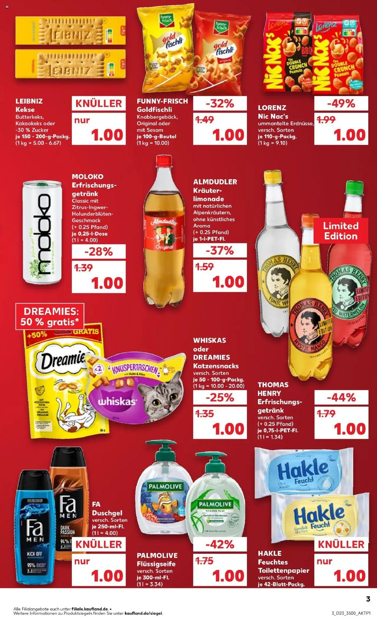 Kaufland prospekt Zwickau	 - gültig ab dem 09.06.2025 | Seite: 18 | Produkte: Funny frisch, Duschgel, Zucker, Shower Gel