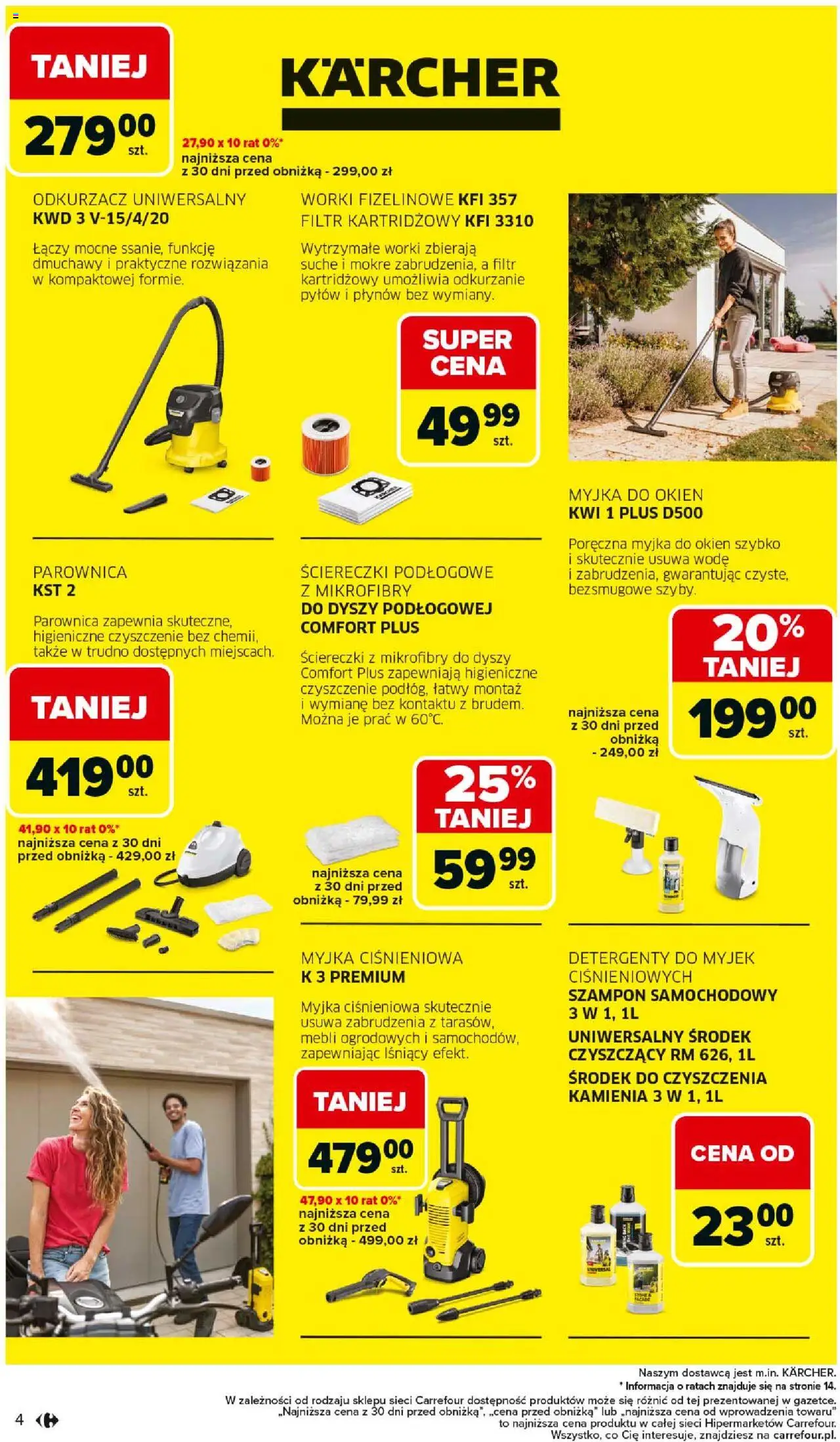 Carrefour Gazetka - Łap okazje od 11.09.2025 | Strona: 4 | Produkty: Odkurzacz, Parownica, Szampon