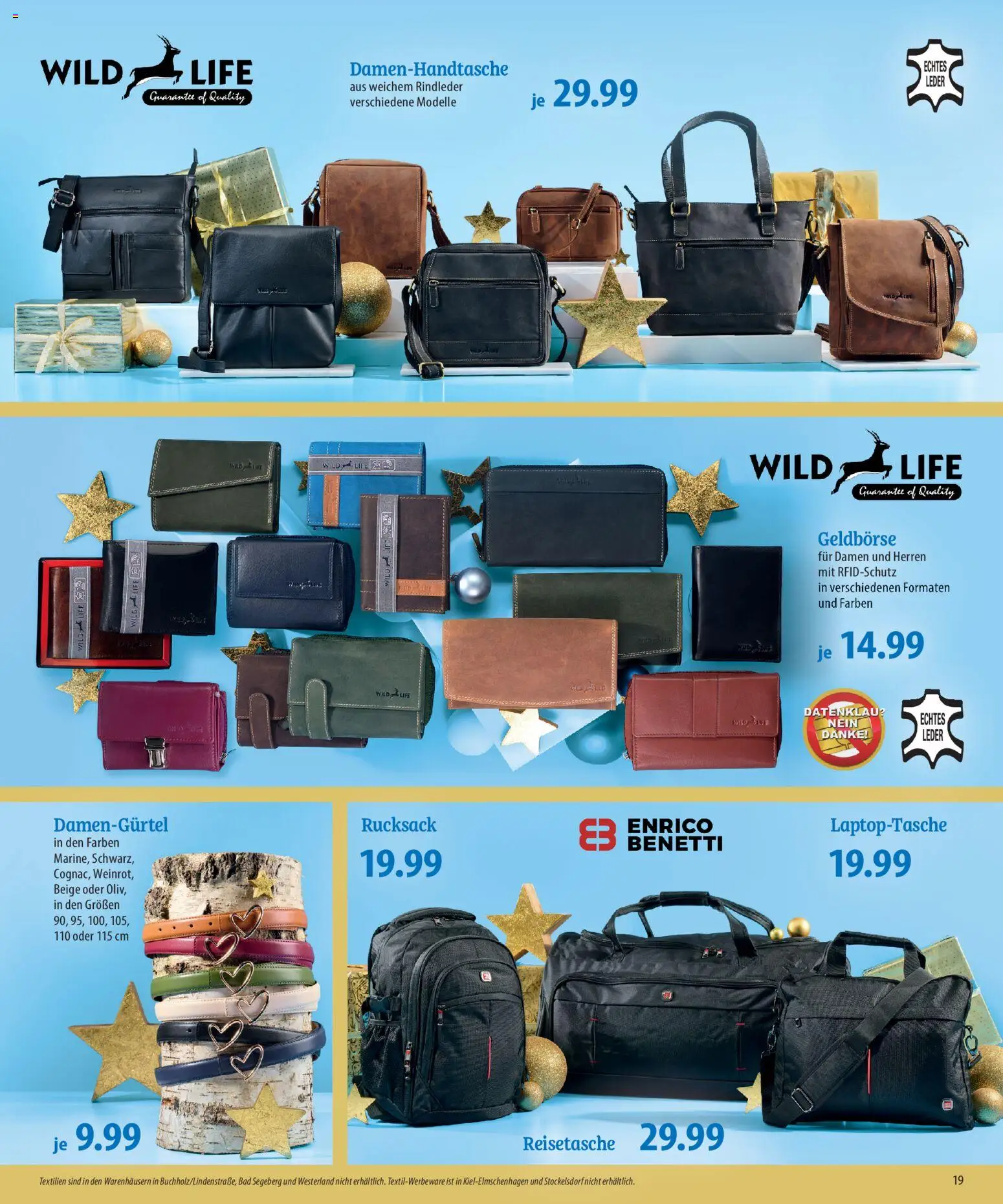 Famila Prospekt 	 – gültig ab 30.11.2025 | Seite: 19 | Produkte: Bad, Rucksack, Reisetasche