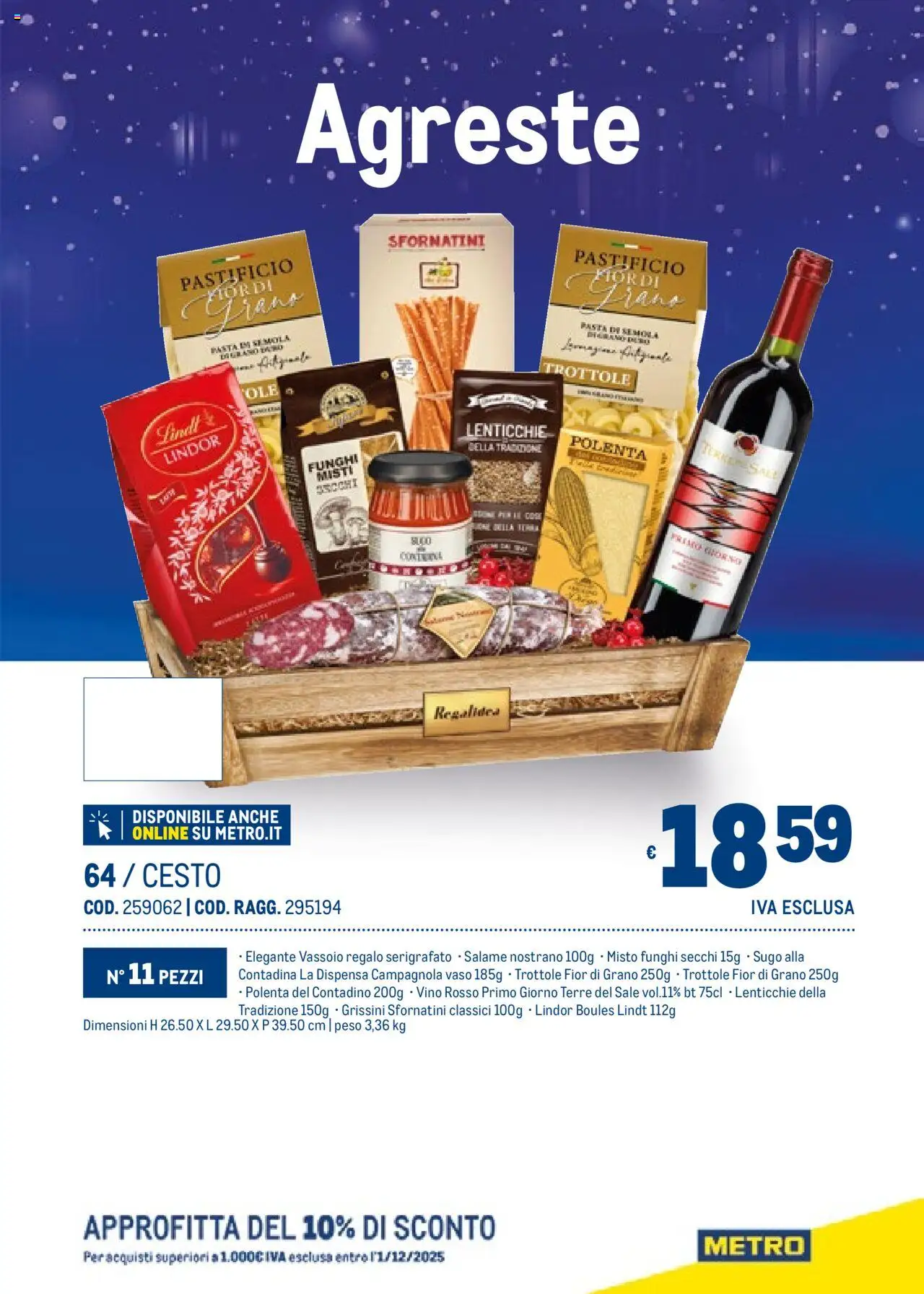Volantino Metro del 06.11.2025 | Pagina: 67 | Prodotti: Sale, Vino, Funghi, Sugo