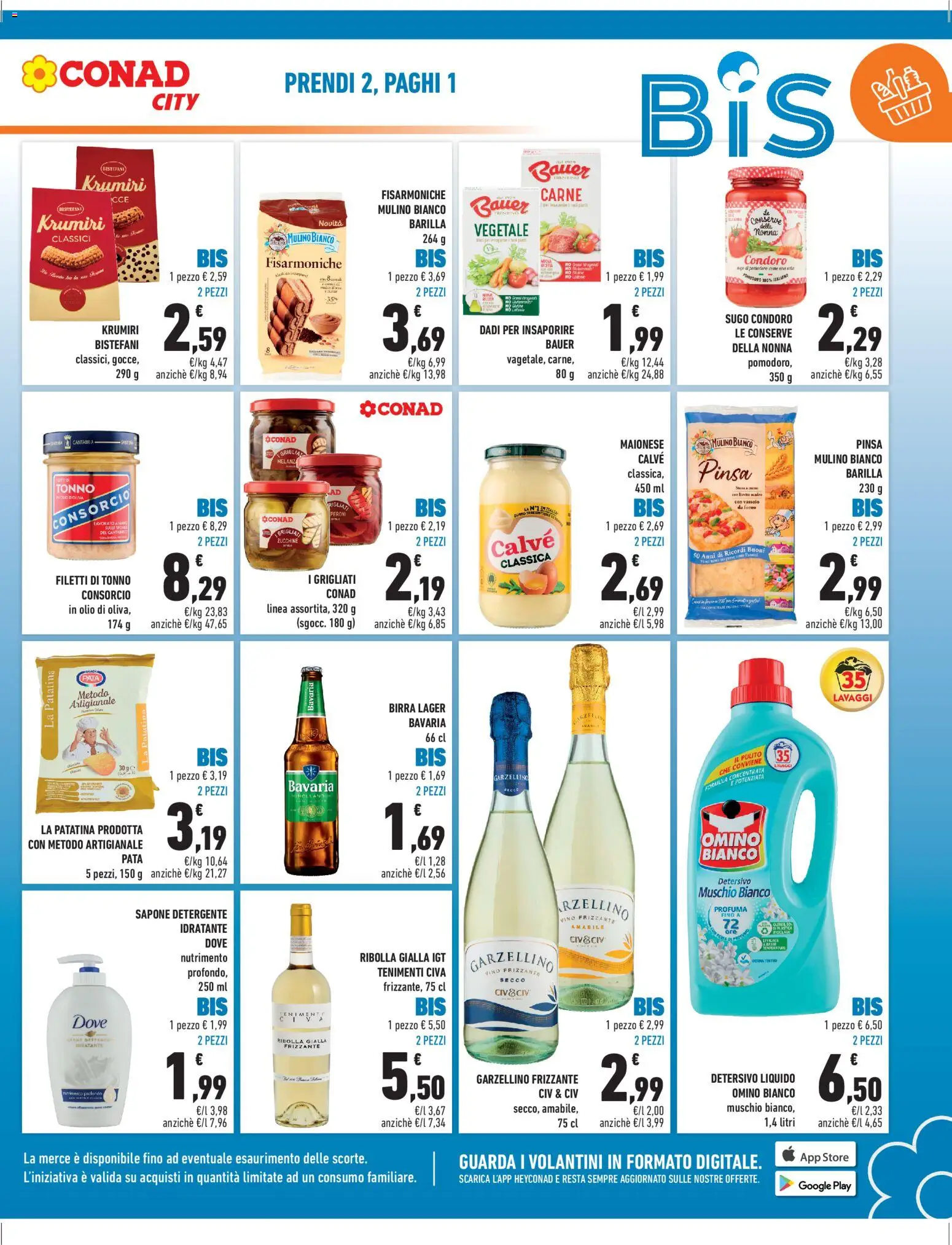 Volantino Conad del 30.01.2026 | Pagina: 3 | Prodotti: Sapone, Birra, Sugo, Vassoio