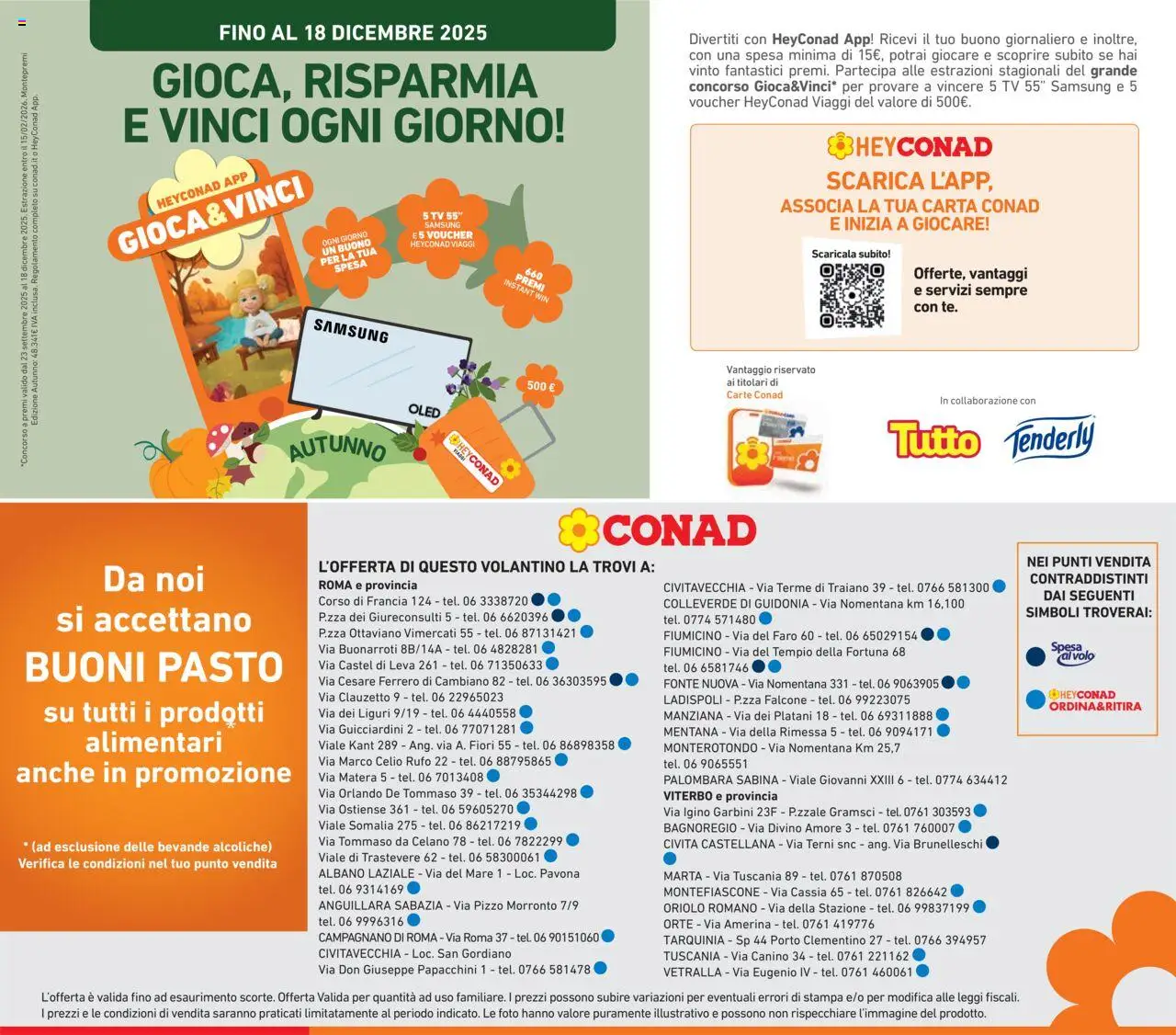 Volantino Conad del 22.10.2025 | Pagina: 27 | Prodotti: Mobile, TV, Stampa, Samsung