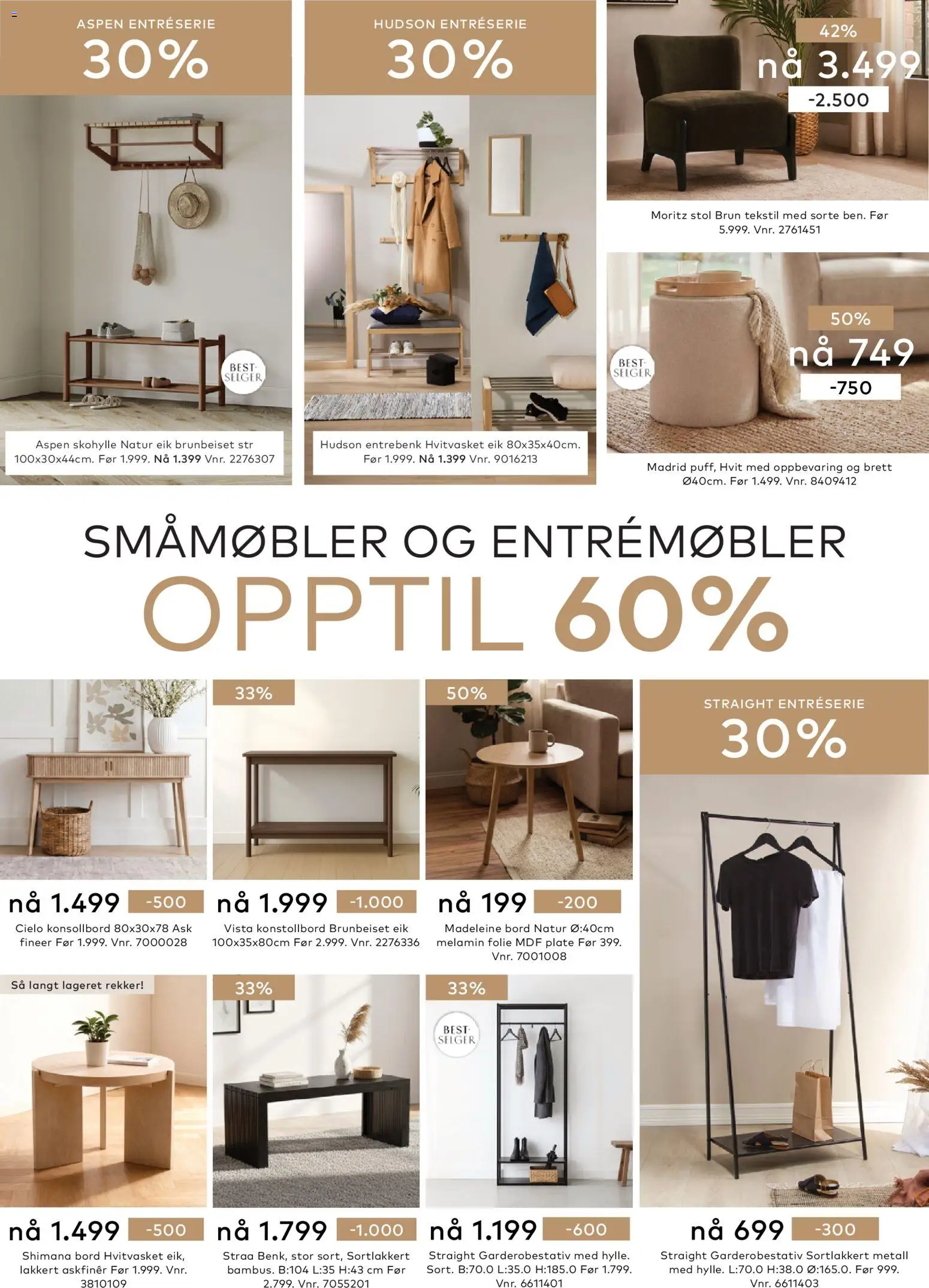 {H1} | Side: 28 | Produkter: Plate, Skohylle, Garderobestativ, Entrèbenk