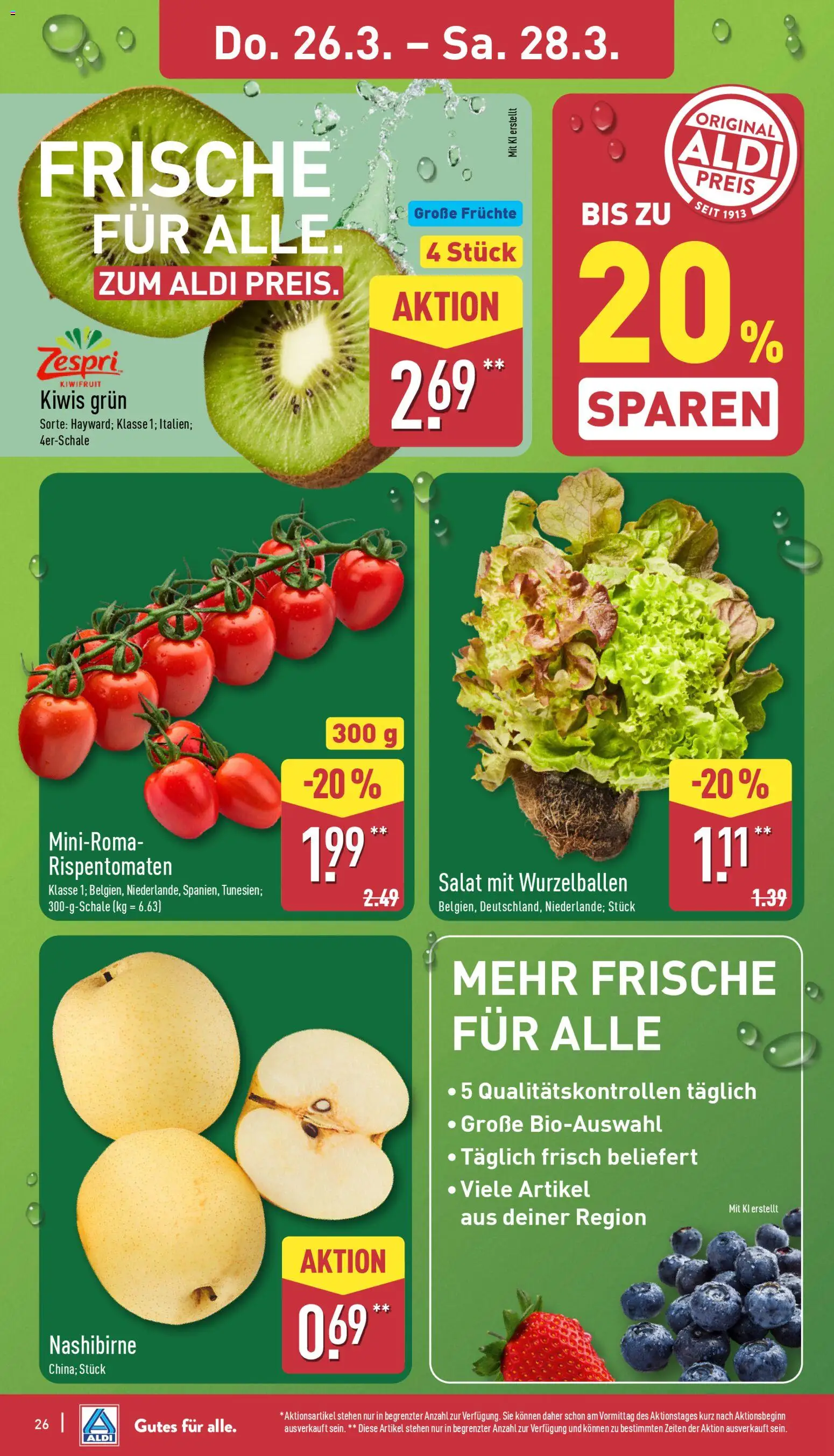 Aldi Prospekt 	 – gültig ab 23.03.2026 | Seite: 32
