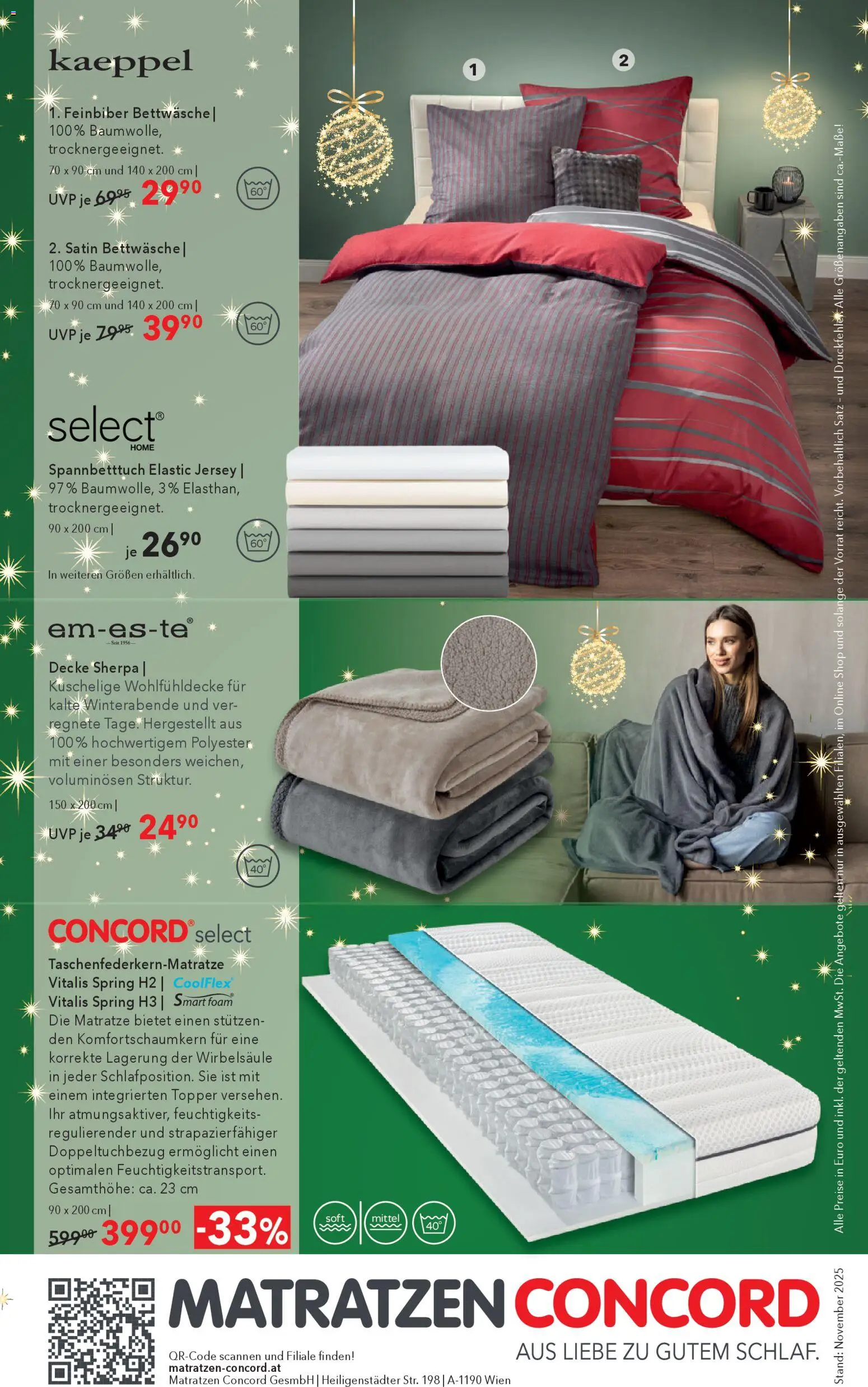 Matratzen Concord - Black Friday gültig ab 26.11.2025 | Seite: 8 | Produkte: Matratze, Decke