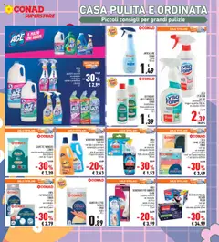 Volantino Conad del 11.09.2025 | Pagina: 33 | Prodotti: Detergente, Anticalcare, Lime, WC