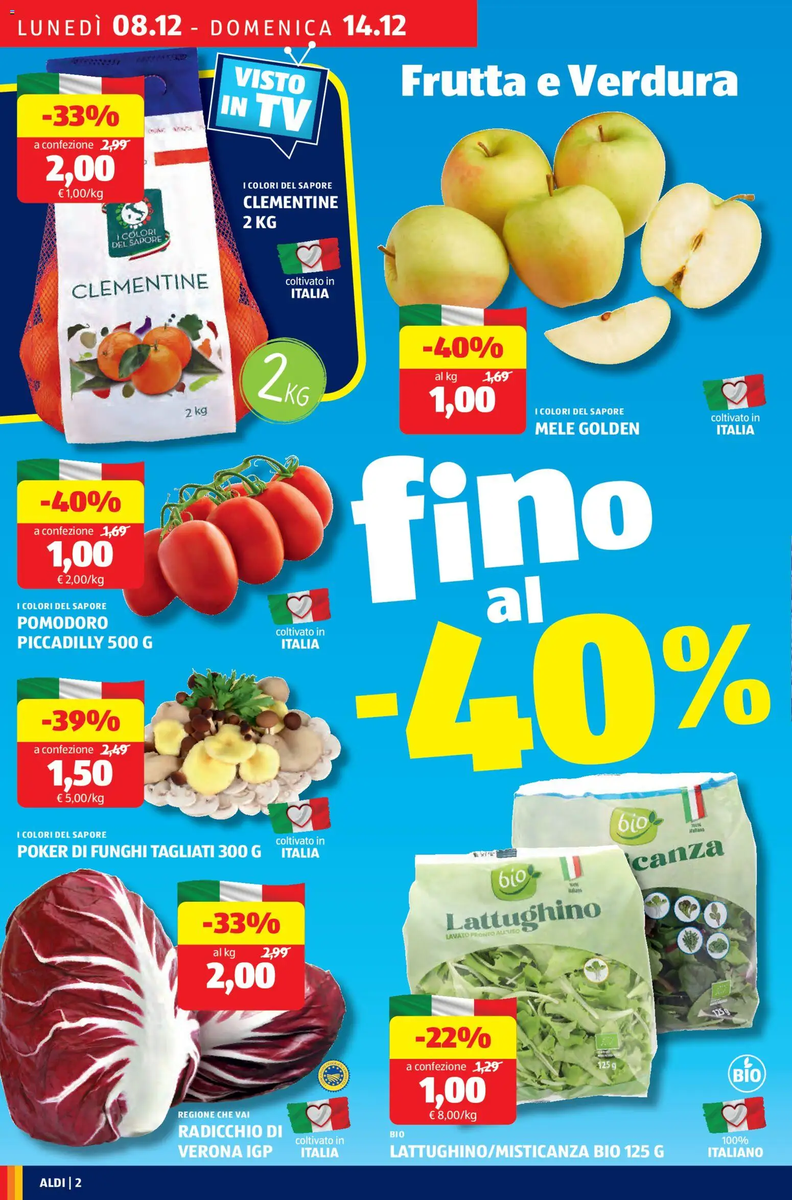 Volantino Aldi del 08.12.2025 | Pagina: 2