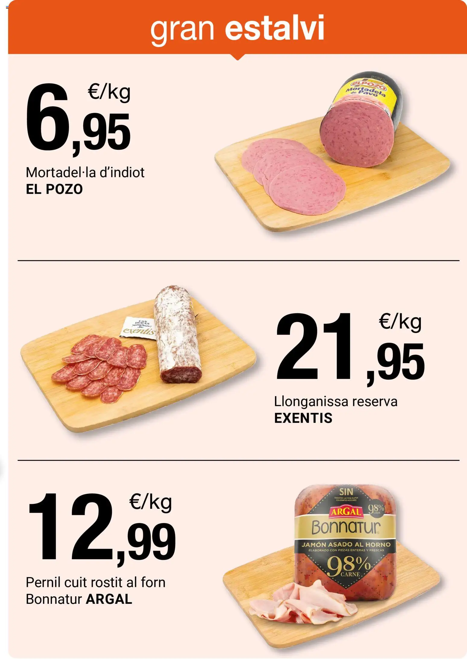Bonpreu folleto │ válido desde el 21.04.2026 | Página: 71 | Productos: Jamón, Horno