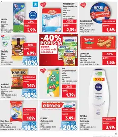 NIVEA Gel za tuširanje, Gel za tuširanje razne vrste 750 ml - Pregled kataloga iz trgovine Kaufland, vrijedi od 17.12.2025 | Stranica: 43