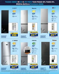 Anteprima del volantino Volantino BRUNO	 valido a partire dal 05.02.2026 | Pagina: 18 | Prodotti: Microonde, Frigorifero, Frigorifero combinato, Samsung