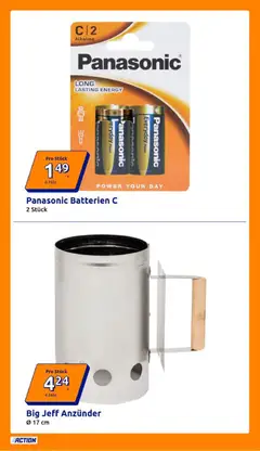 Action Prospekt ab 22.04.2026 gültig | Seite: 14 | Produkte: Panasonic, Batterien, Energy