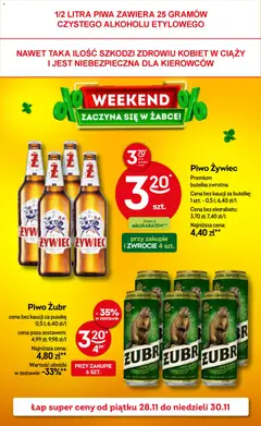 Pogląd oferty "Żabka Gazetka - Weekendowe promocje" - ważna od 28.11.2025