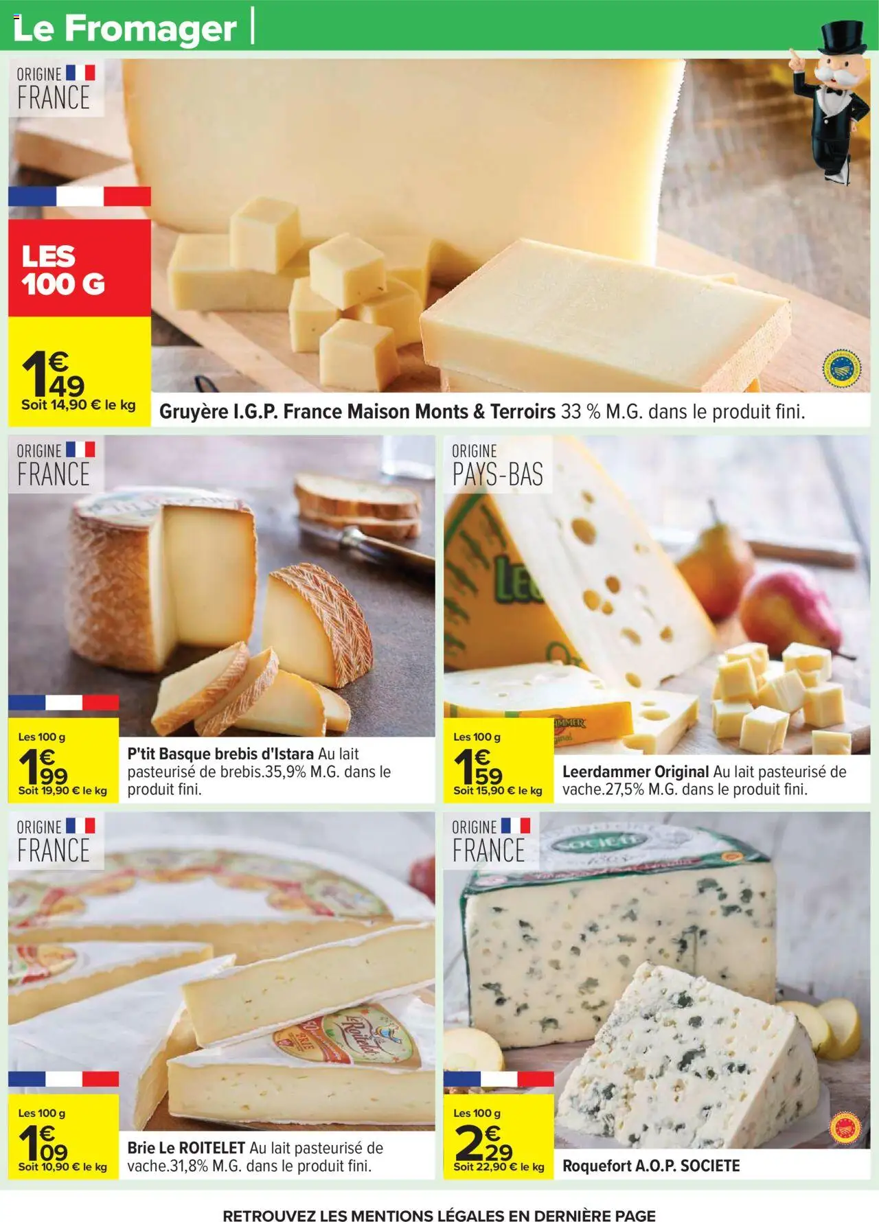  | Page: 30 | Produits: Lait, Brie