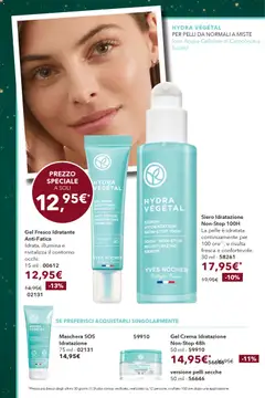 Anteprima del volantino Yves Rocher Catalogo Be Glow valido a partire dal 29.11.2025 | Pagina: 20 | Prodotti: Crema, Maschera, Cellulare, Acqua