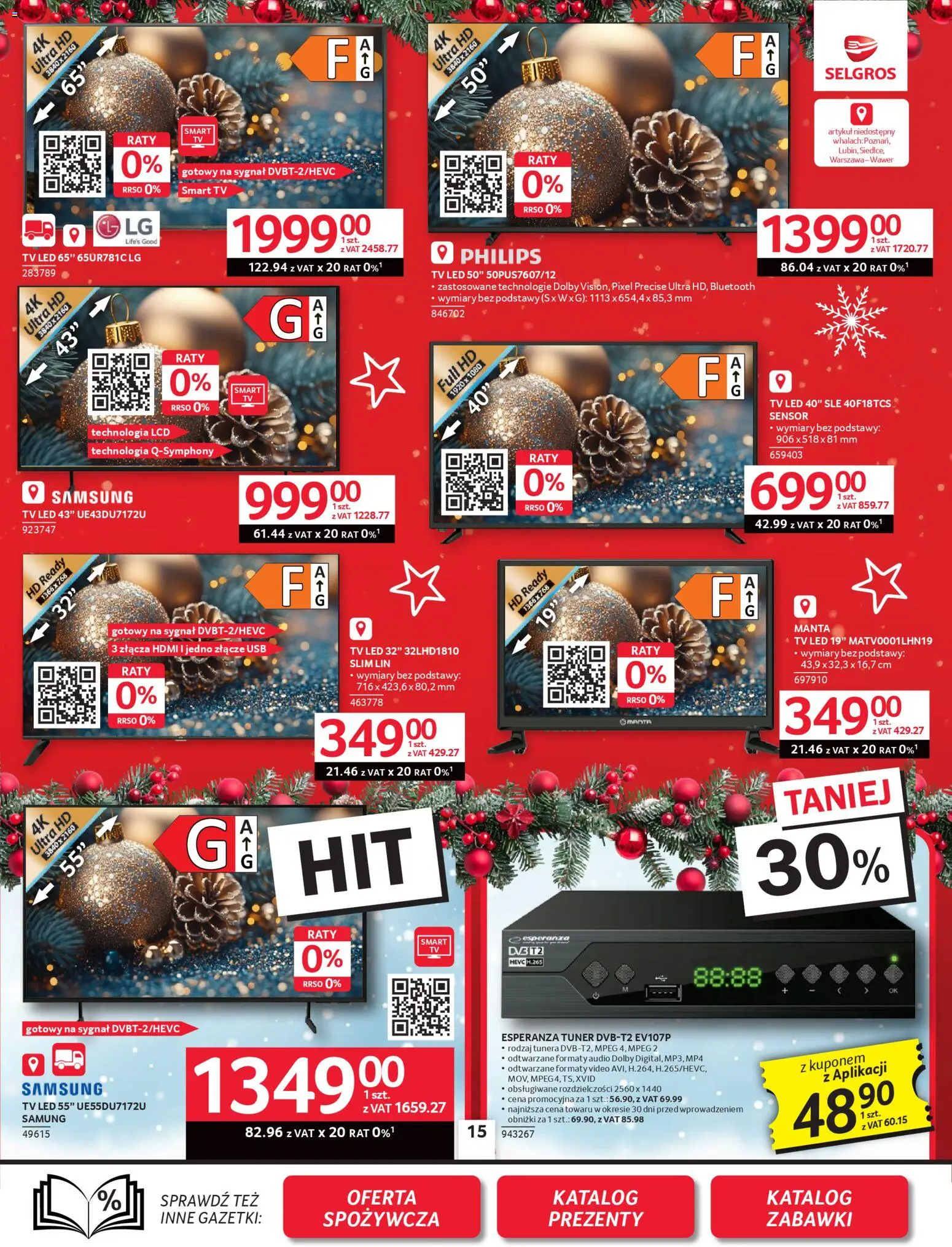 Selgros cash&carry Gazetka - Oferta przemysłowa od 04.12.2025 | Strona: 17 | Produkty: Audio, MP4, Złącze, USB