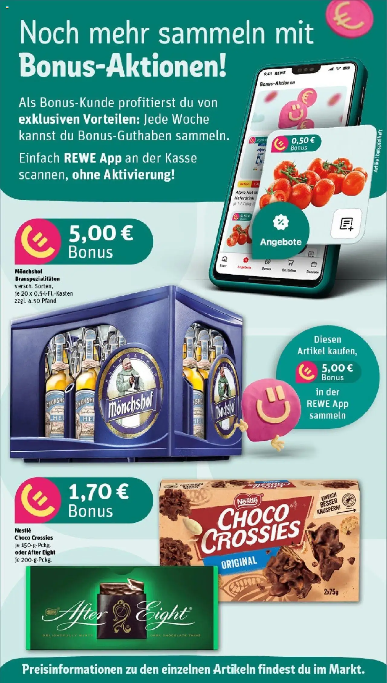 Rewe - Rewe: Wochenangebote (ab 20.04.2025) zum Blättern » Angebote | Seite: 2 | Produkte: Monchshof, Haferdrink, Alpro