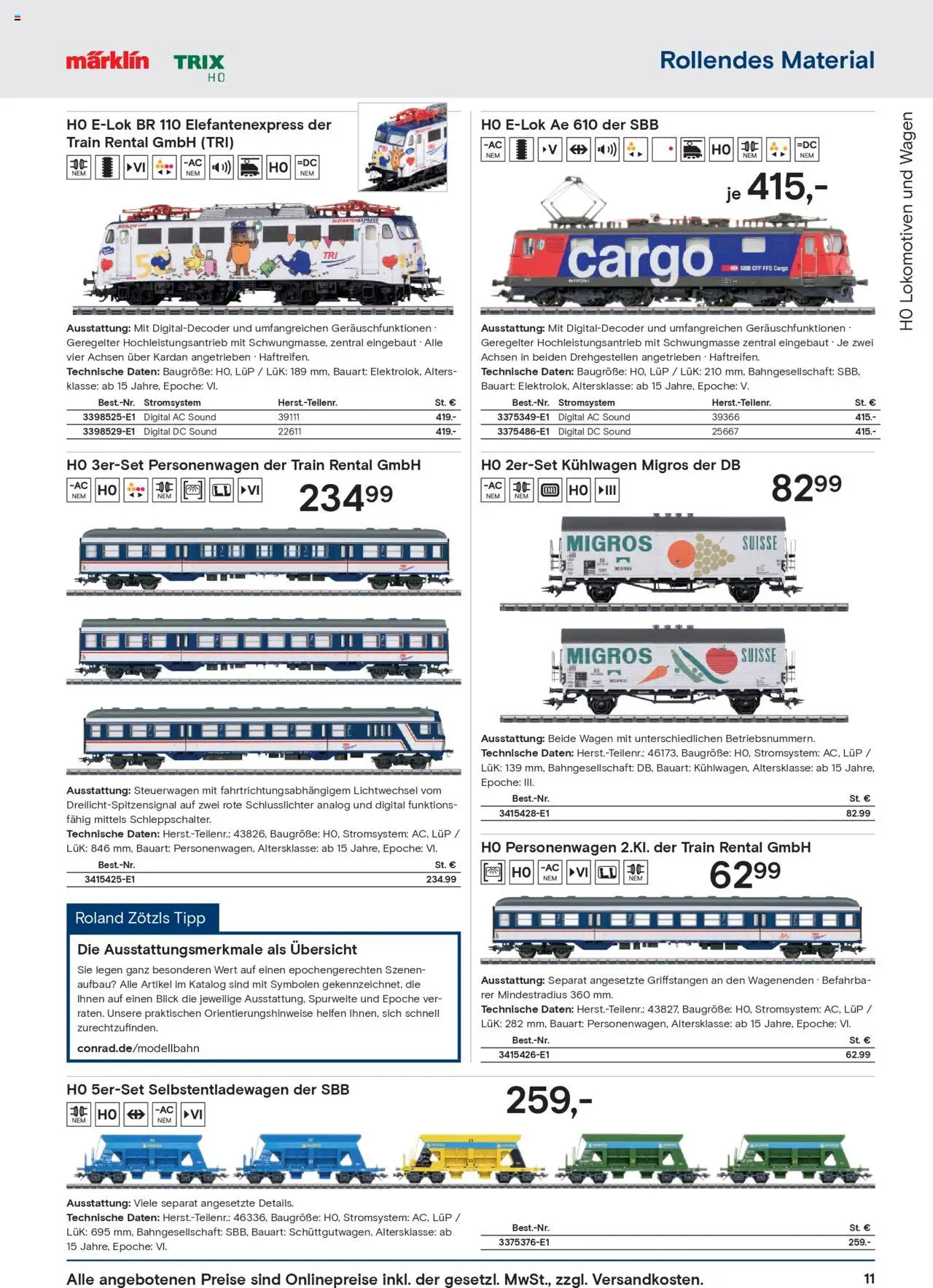 Conrad  Modellbahn Katalog – gültig ab 25.08.2025 | Seite: 13