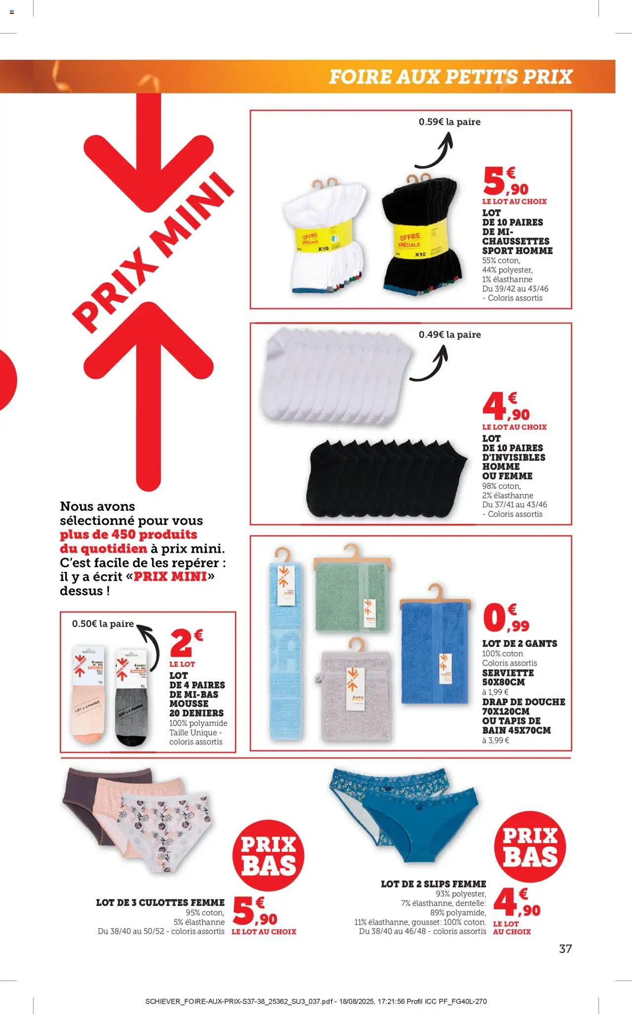  | Page: 37 | Produits: Coton, Mousse, Douche, Tapis