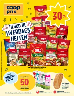 Forhåndsvisning av Coop Prix kundeavis gyldig fra 01.01.2026