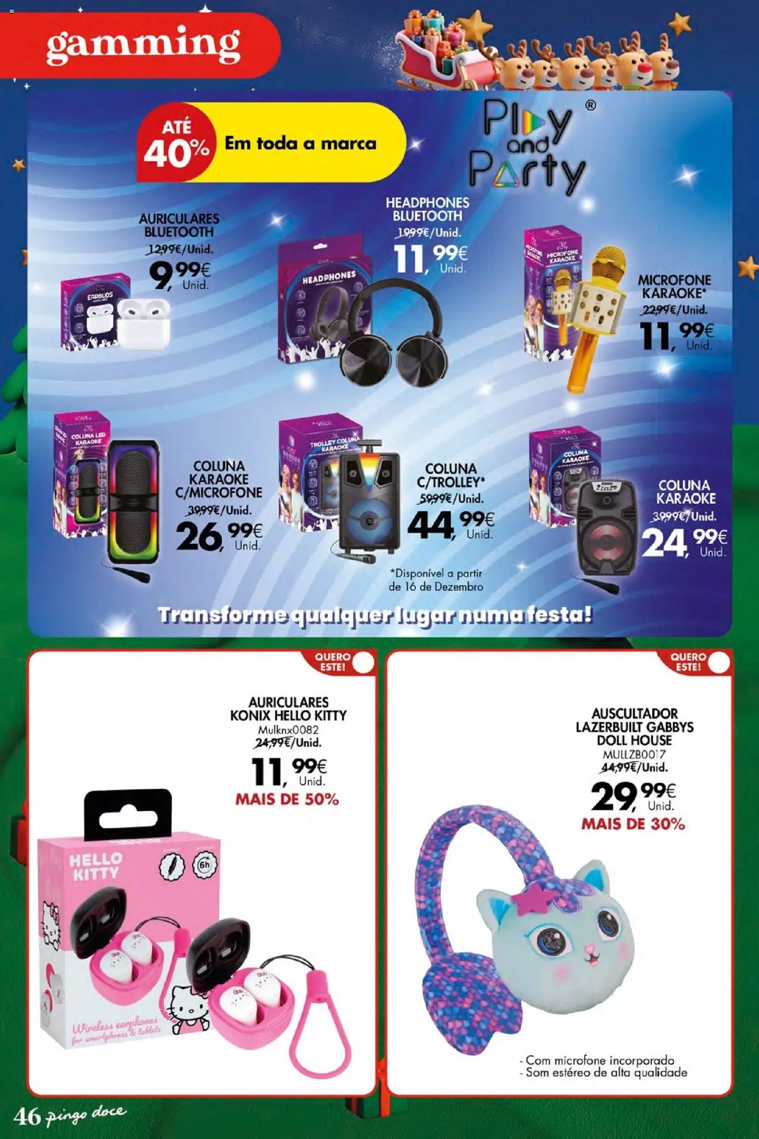 Pingo Doce - Brinquedos Natal Açores  │ válido de 04.12.2025 | Página: 46