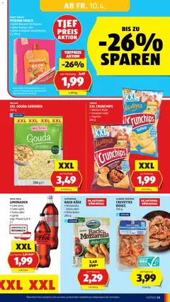 Hofer Flugblatt ab 08.04.2026 gültig | Seite: 13 | Produkte: Zucker, Himbeere, Äpfel, Fisch