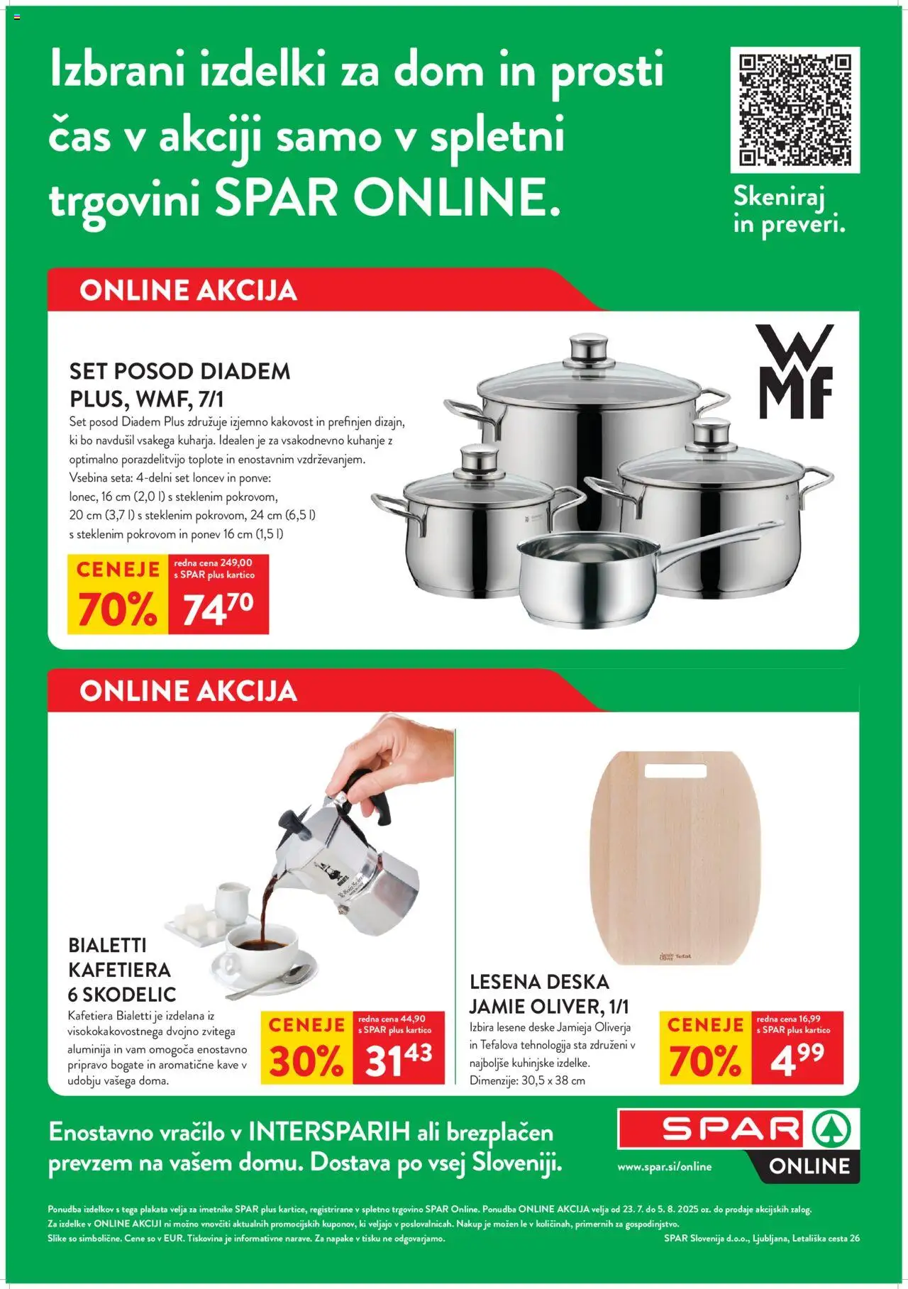 Spar katalog online 30/25 │ velja od 23.07.2025 | Stran: 1