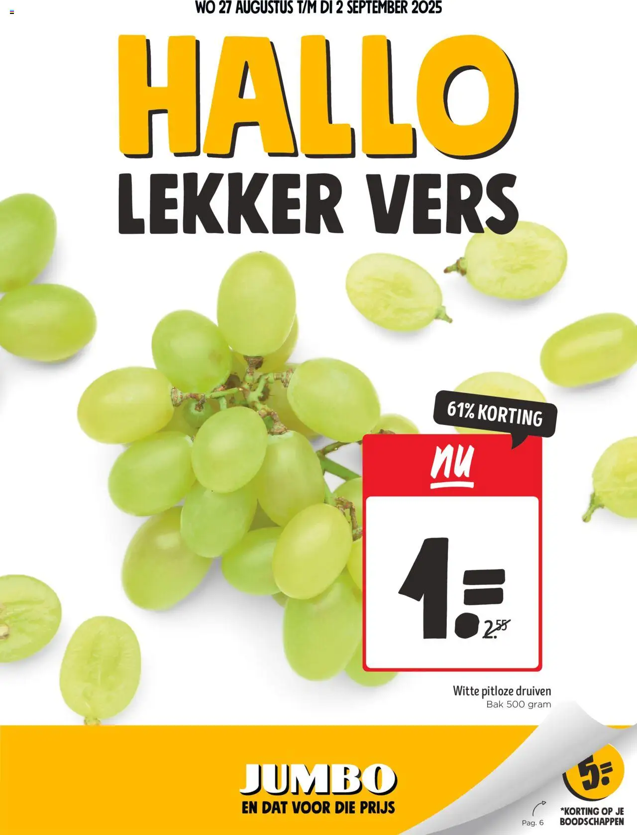  | Pagina: 1 | Producten: Druiven