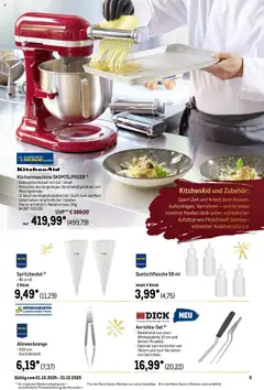 Metro Saisonkatalog "Perfekt ausgestattet" ab 01.10.2025 gültig | Seite: 5 | Produkte: Gemüse, Pinzette