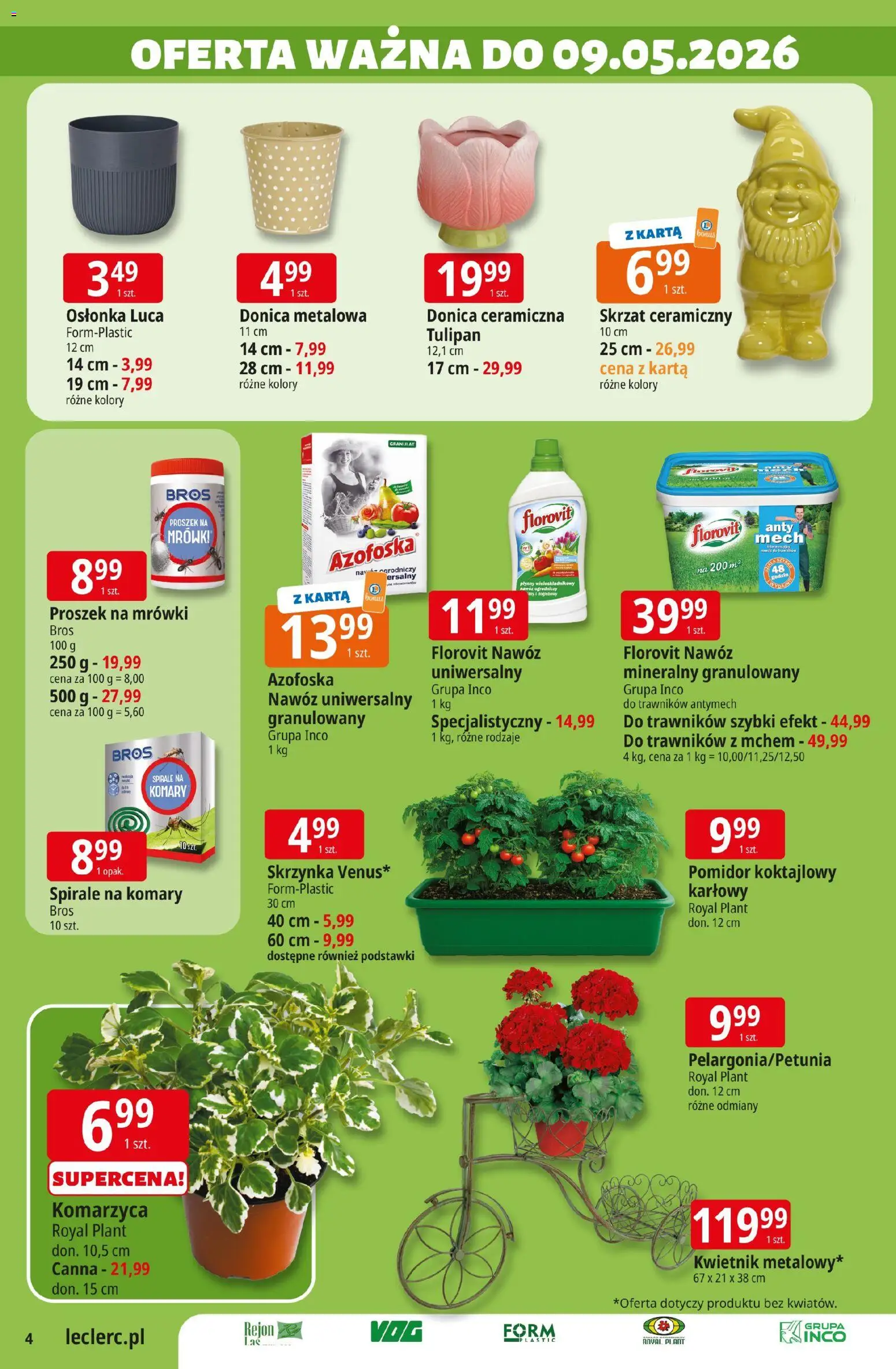 E.Leclerc gazetka - Tychy od 21.04.2026 | Strona: 4 | Produkty: Karta