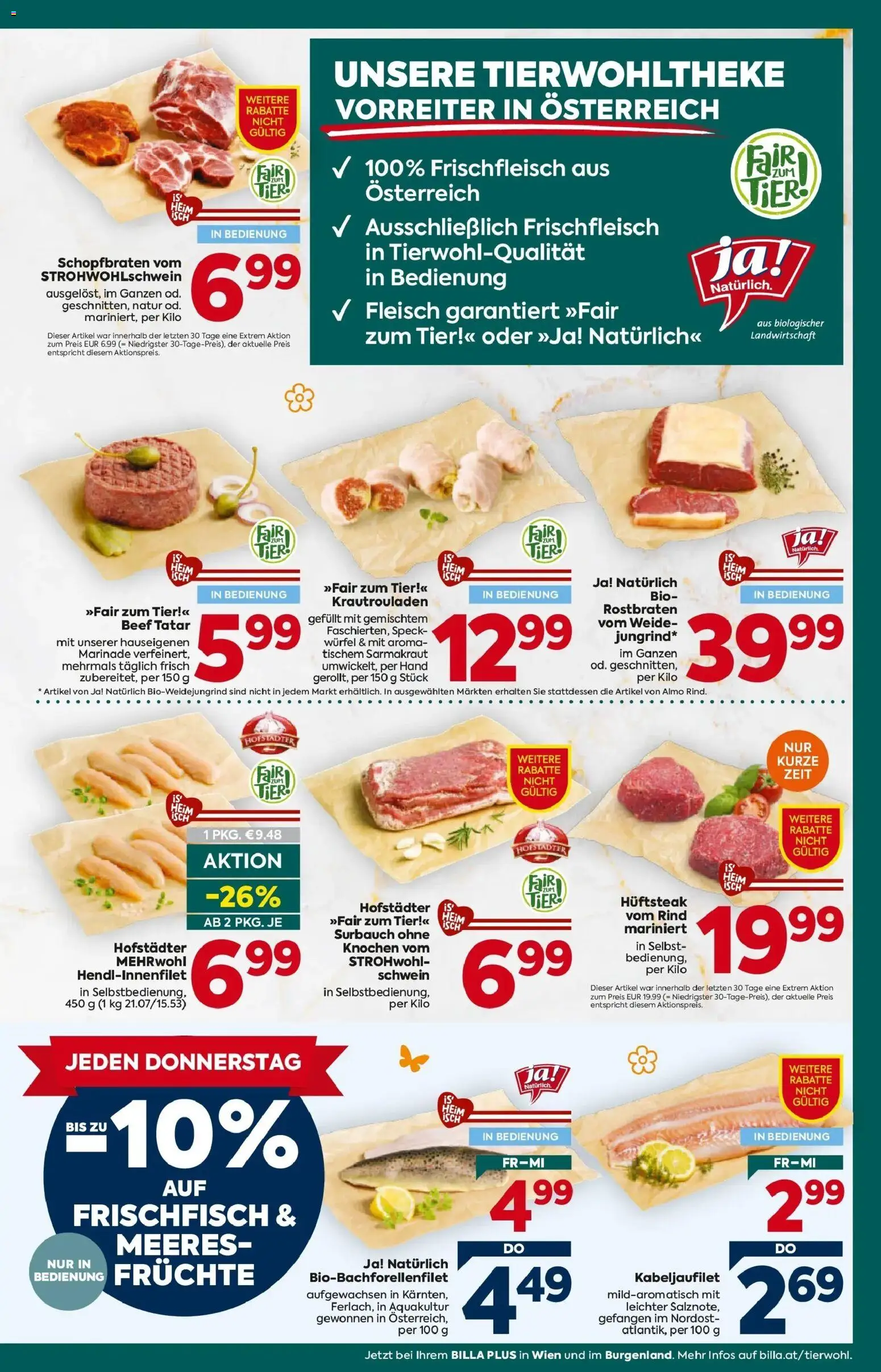 Billa Plus Flugblatt - Burgenland gültig ab 19.03.2026 | Seite: 11