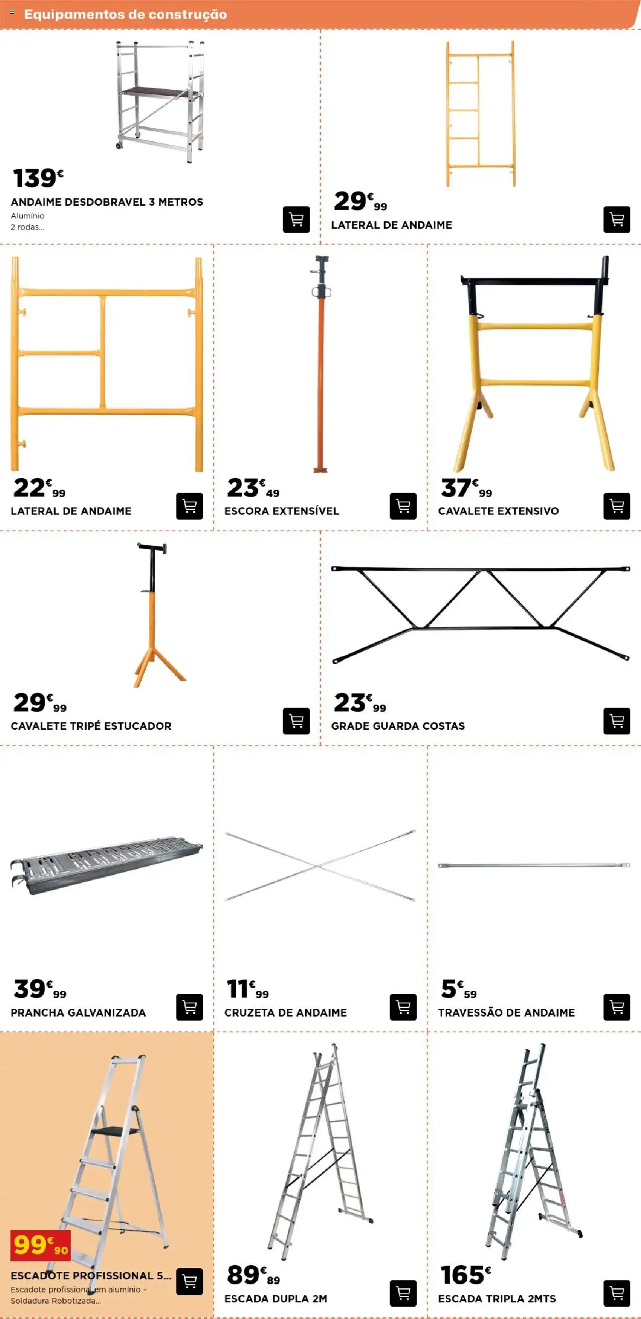 BricoMarché - Catálogo de Construção e Jardim │ válido de 17.07.2025 | Página: 6 | Produtos: Escada, Cavalete, Prancha